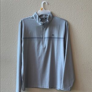 Travis Mathew Gray Zip Up Sweater